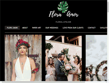 Tablet Screenshot of flora-amor.com